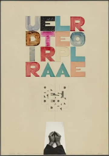 Untitled, by Alighiero Boetti