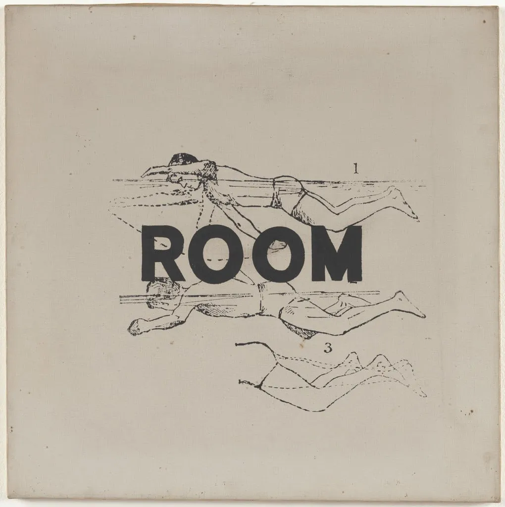 Untitled, by Alison Knowles George Brecht, ink, 1960
