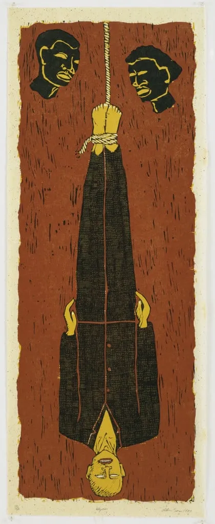 Untitled, by Alison Saar, ink, 1994
