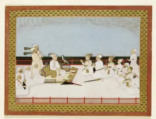 Alivardi Khan and Siraj ud-Daula
