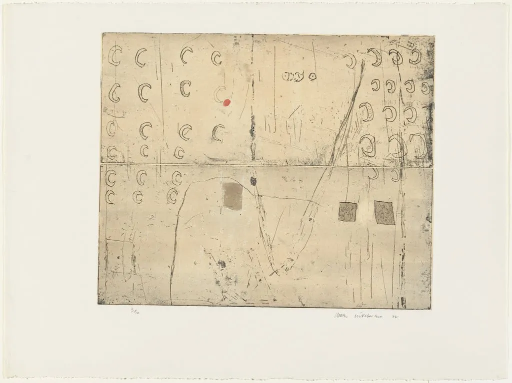Untitled, by Allan Mitelman, ink, 1972