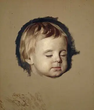 Allan Ramsay (1740 - 1741), infant son of the artist, by Allan Ramsay, 1741