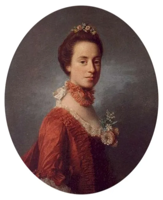 Mary Degg, Lady Robert Manners (1737 - 1829), by Allan Ramsay, oil, 1756