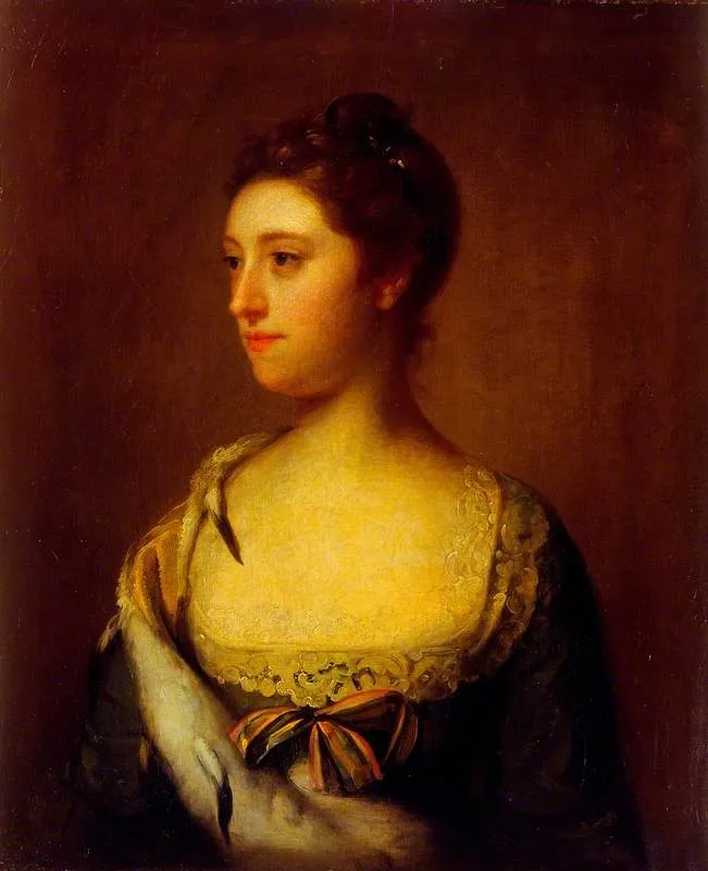 Mrs Everard, by Allan Ramsay, oil, 1770