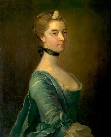 Portrait of an Unknown Woman (possibly Laura Walpole), by Allan Ramsay