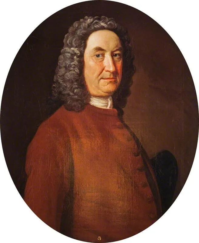Sir John Inglis, 2nd Bart of Cramond (1683 - 1771), by Allan Ramsay, oil, 1747