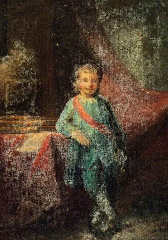 Study for the Painting of Frederick Augustus, Duke of York and Albany, as a Child, by Allan Ramsay