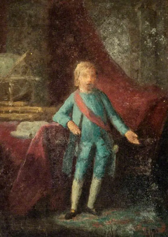 Study for the Painting of Frederick Augustus, Duke of York and Albany, as a Child, by Allan Ramsay