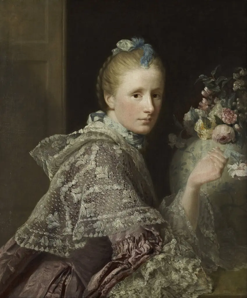 The Artist's Wife: Margaret Lindsay of Evelick, by Allan Ramsay