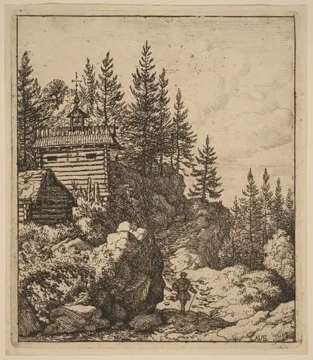 Chapel, by Allart van Everdingen