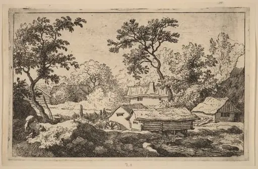 Mill below a Waterfall, by Allart van Everdingen