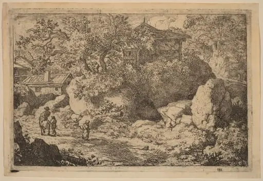 Peasant on Horseback, by Allart van Everdingen