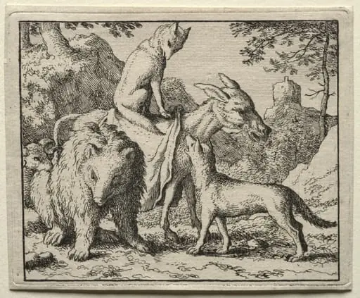 Reynard the Fox: Reynard and his Companions, by Allart van Everdingen