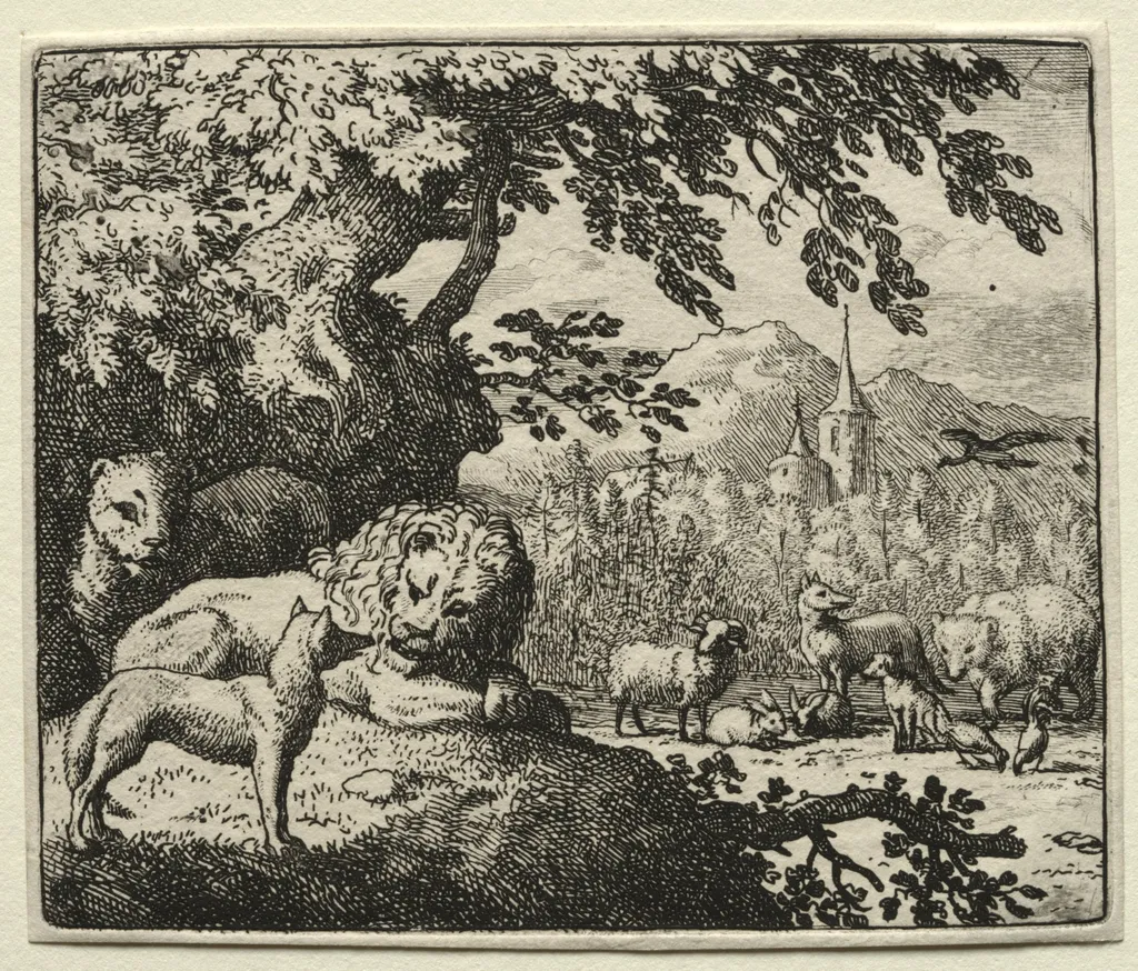 Reynard the Fox: Reynard Continues His Story, by Allart van Everdingen, 1662