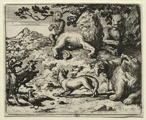 Reynard the Fox: The Animals Complain of Reynard's Pardon, by Allart van Everdingen
