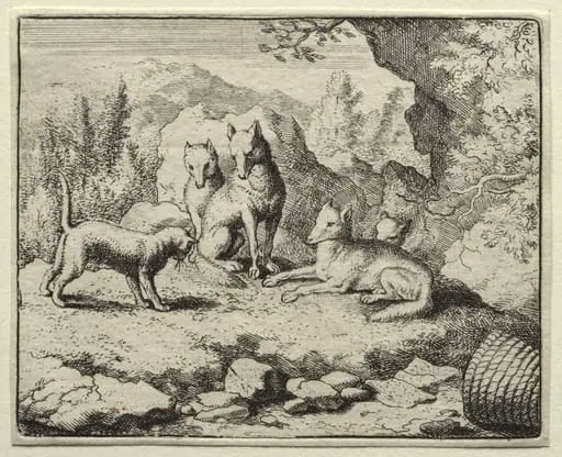 Reynard the Fox: The Cat Calls Reynard to Court, by Allart van Everdingen
