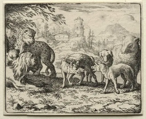 Reynard the Fox: The Condemnation of Reynard, by Allart van Everdingen