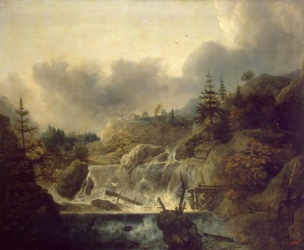 Scandinavian Landscape, by Allart van Everdingen