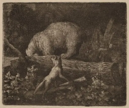 The Bear Trapped, by Allart van Everdingen