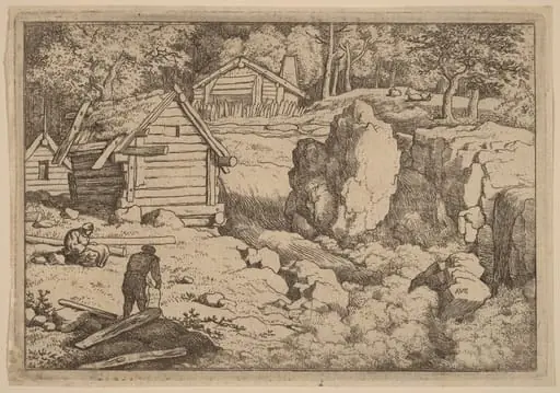 The Carpenter, by Allart van Everdingen
