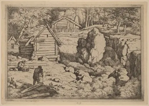The Carpenter, by Allart van Everdingen