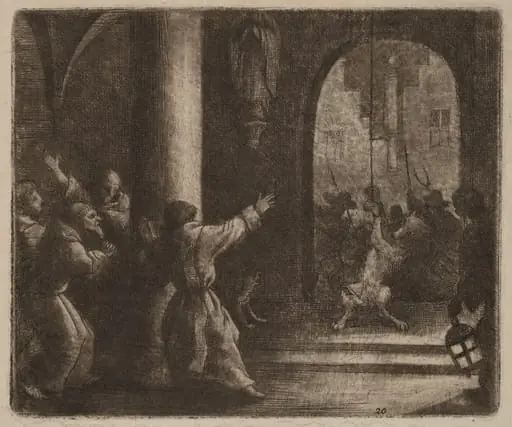 The Wolf and the Convent Bell, by Allart van Everdingen