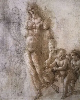 Allegory of Abundance, by Sandro Botticelli