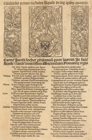 Allegory of the Eagle and Emperor Maximilian I