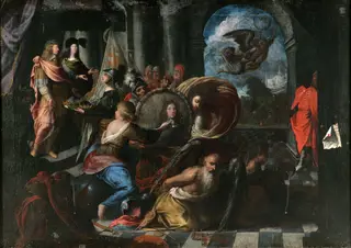 Allegory of the wedding of Archduke Ferdinand Karl and Anna de' Medici