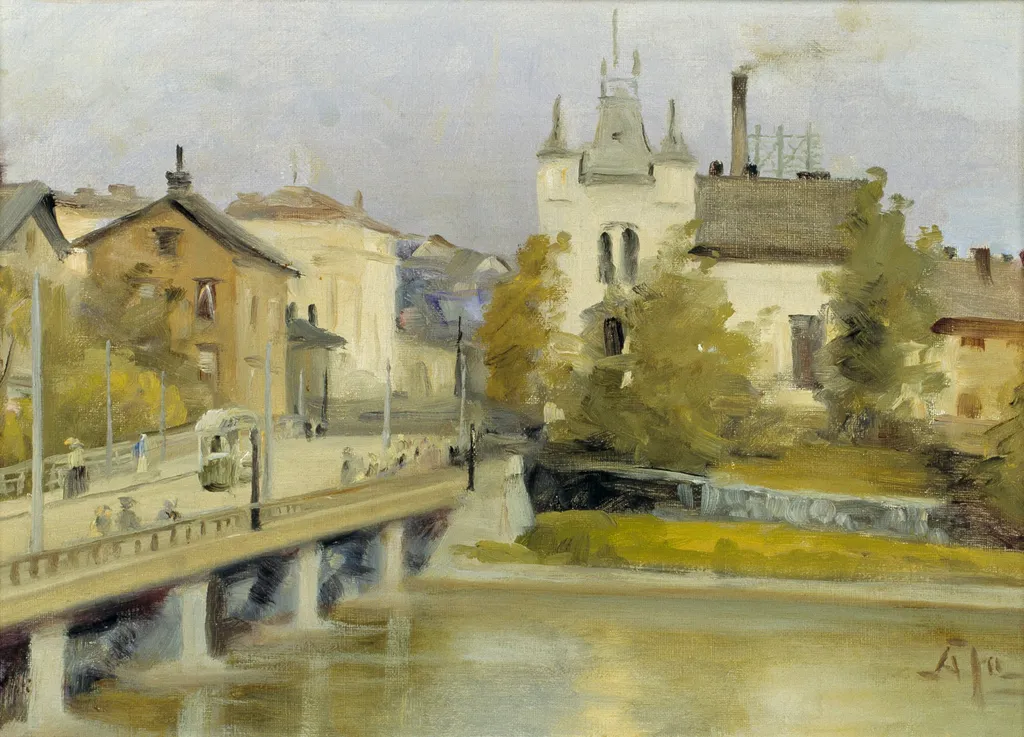 Pitkäsilta ja Siltasaari, by Alma Judén