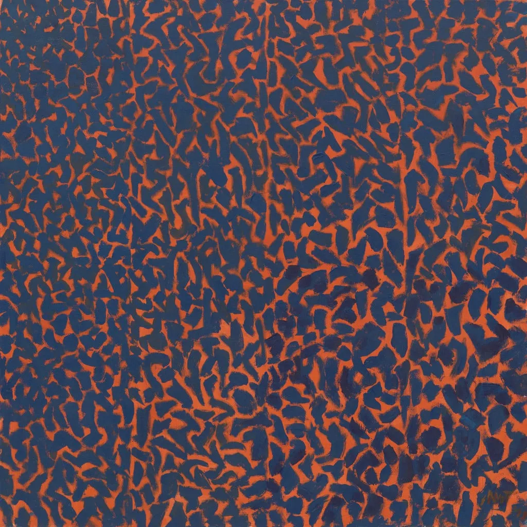 Untitled, by Alma Woodsey Thomas, acrylic, 1973