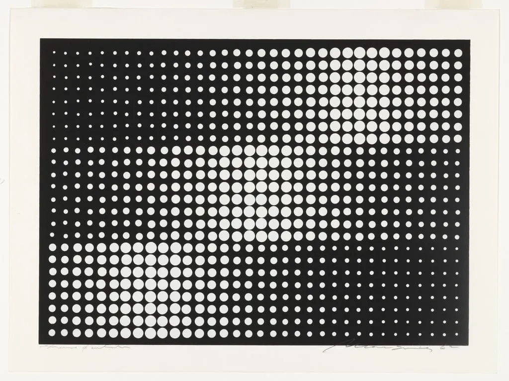 Untitled, by Almir Mavignier, ink, 1962