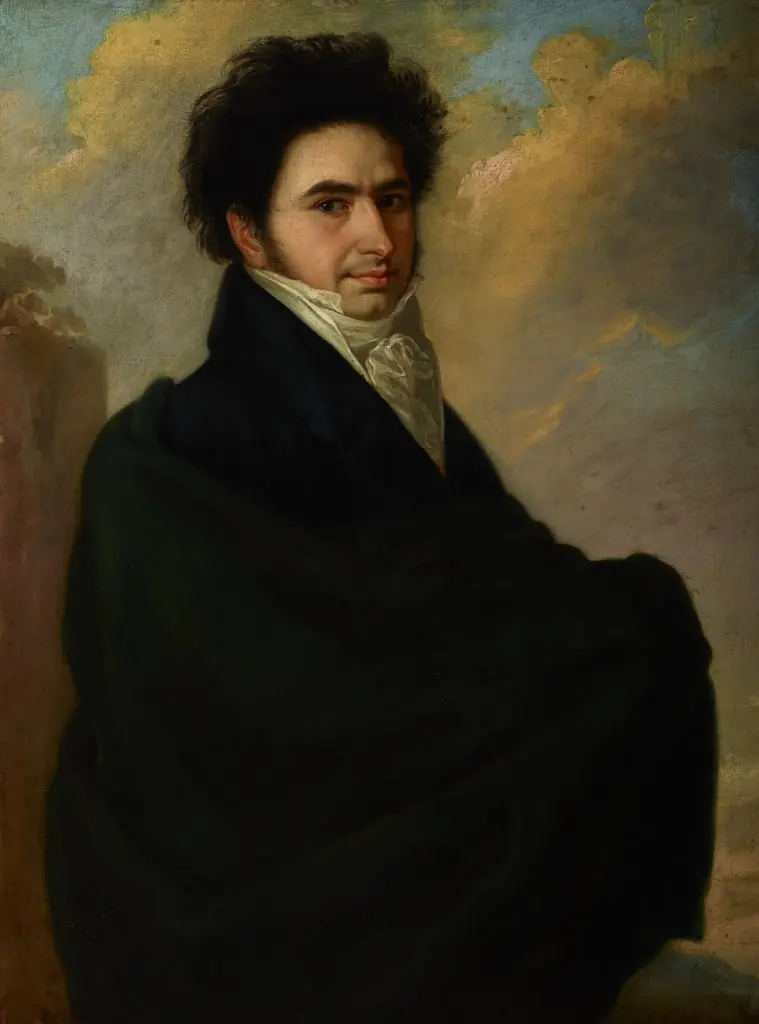 Portrait of Jan Nepomucen Kamiński, Director of the Lviv Theatre, by Alojzy Reichan