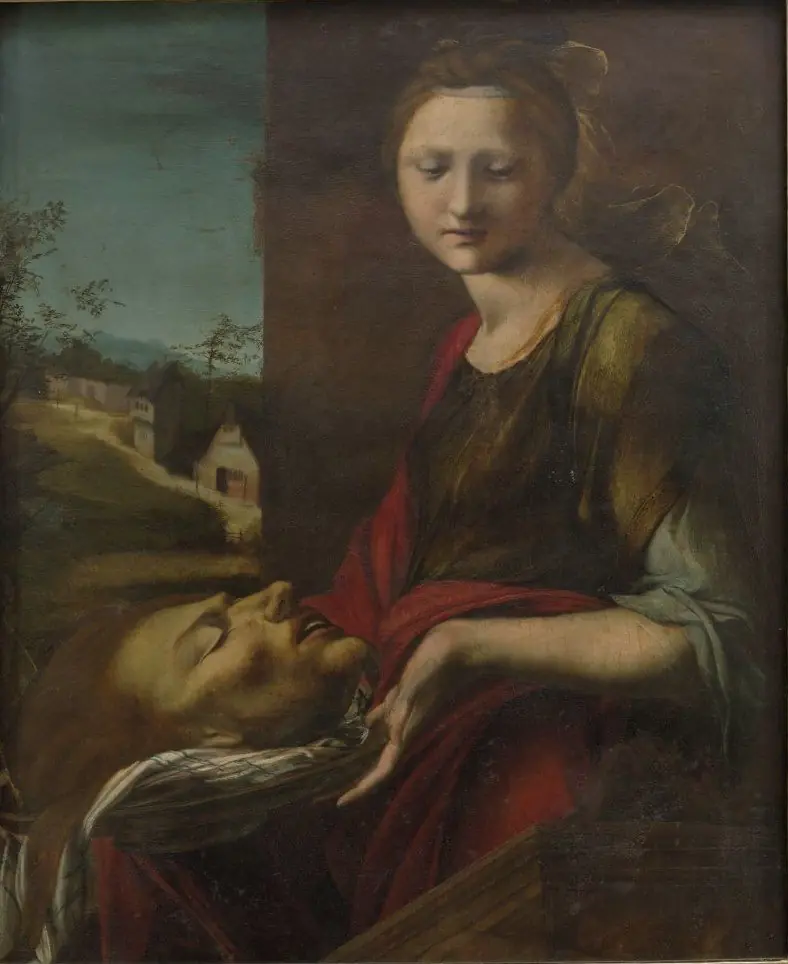 Salome with the head of John the Baptist