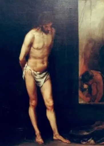 Hristos la stâlp, by Alonso Cano