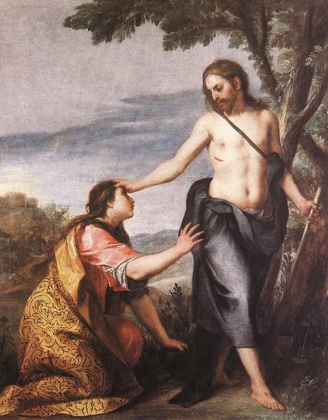 Noli me Tangere (Christ Appearing as a Gardener to Mary Magdalene), by Alonso Cano