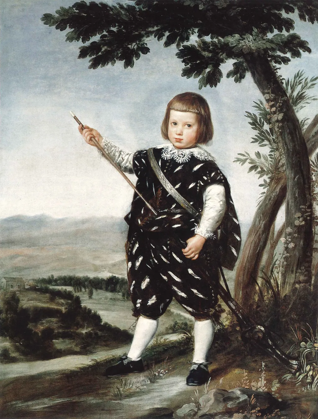 The Infante Don Baltasar Carlos, by Alonso Cano, oil, 1633
