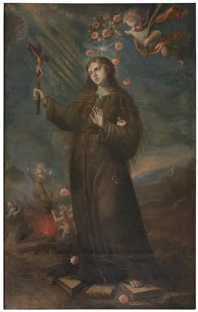 Saint Rose of Viterbo, by Alonso del Arco