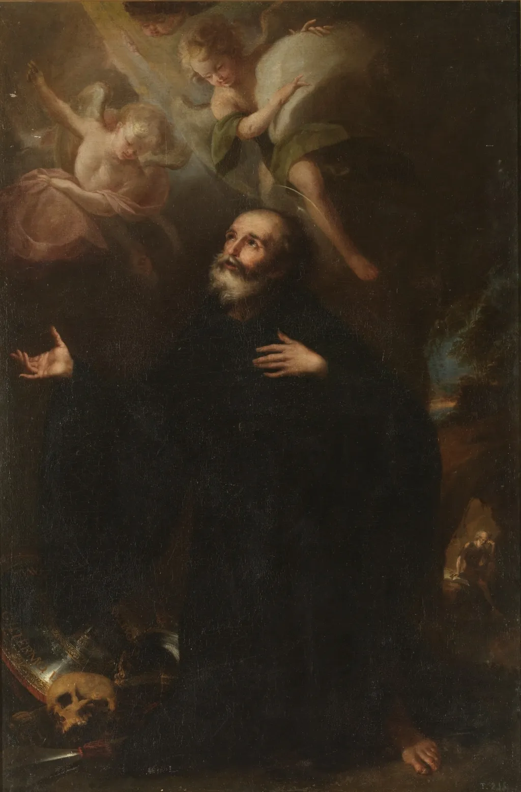 Saint William of Aquitaine, by Alonso del Arco, oil, 1601