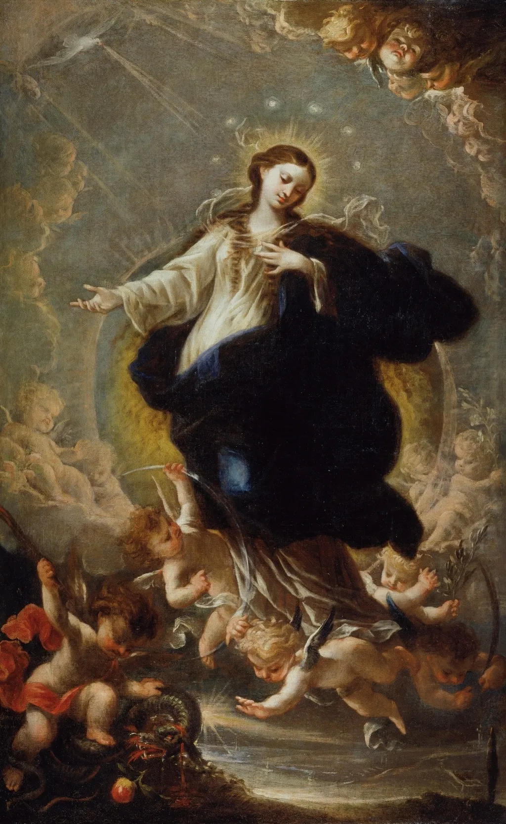The Immaculate Conception, by Alonso del Arco, oil, 1692