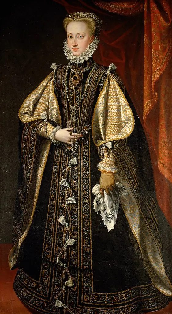 Anna of Austria, Queen of Spain (1549-1580), by Alonso Sánchez Coello