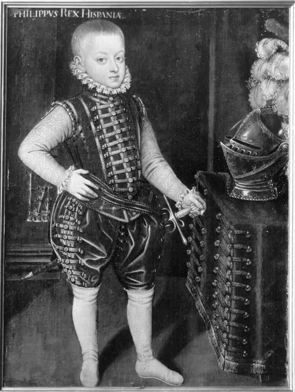 Infant Ferdinand von Spanien, by Alonso Sánchez Coello