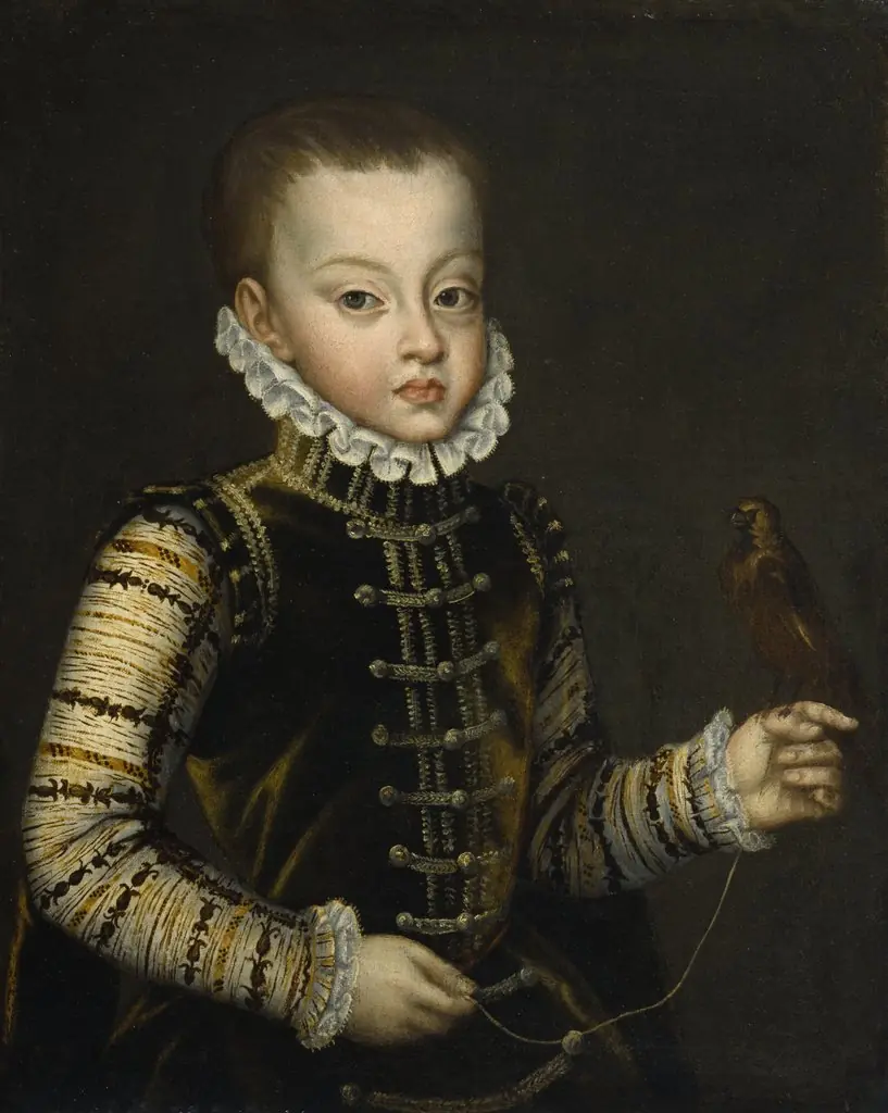 Portrait of Infante Ferdinand of Spain, by Alonso Sánchez Coello
