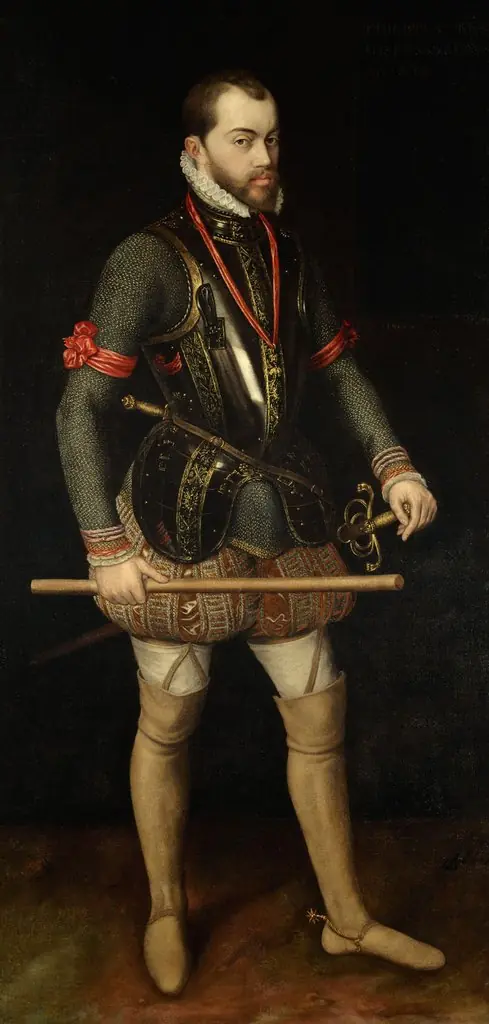Portrait of Philip II of Habsburg (1527-1598), by Alonso Sánchez Coello