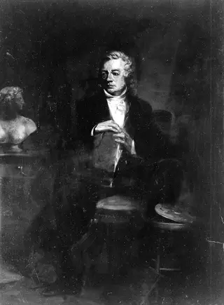 Washington Allston, by Alonzo Chappel, 1862