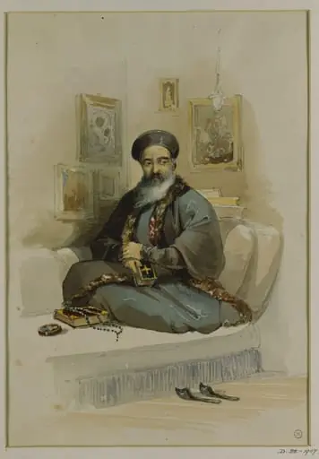 A Greek Priest, by Aloysius Rosarius Amadeus Raymondus Andreas Preziosi