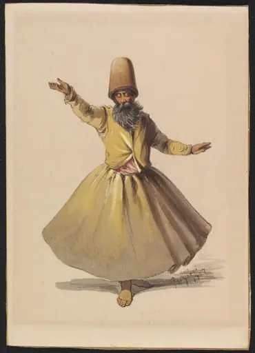A Whirling Dervish, by Aloysius Rosarius Amadeus Raymondus Andreas Preziosi