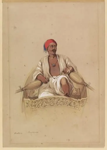 Boatman/ Bosphorus, by Aloysius Rosarius Amadeus Raymondus Andreas Preziosi