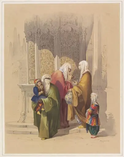 Women at a Sebil or Street-Fountain, by Aloysius Rosarius Amadeus Raymondus Andreas Preziosi