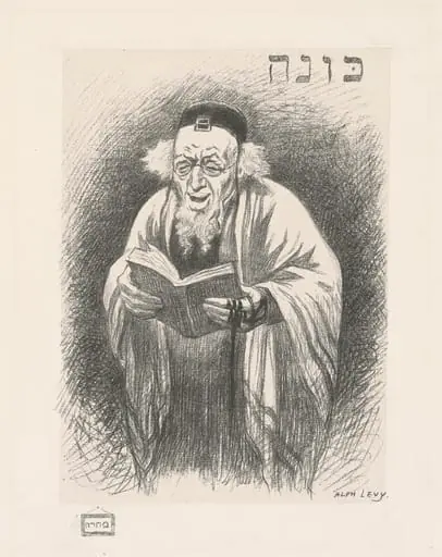The Rabbi, by Alph Levy